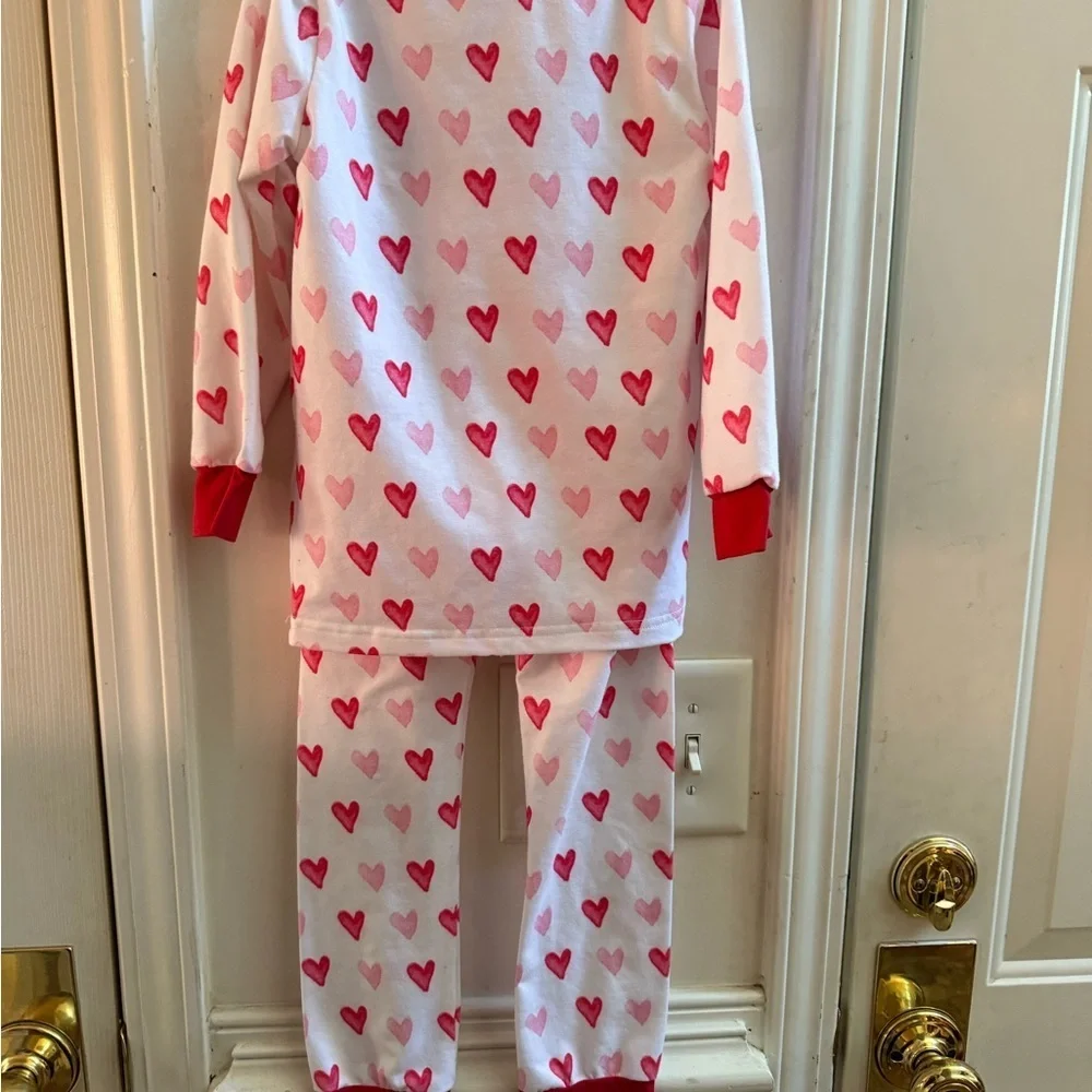 Busy Bee Smocks Valentines Pajama Set
